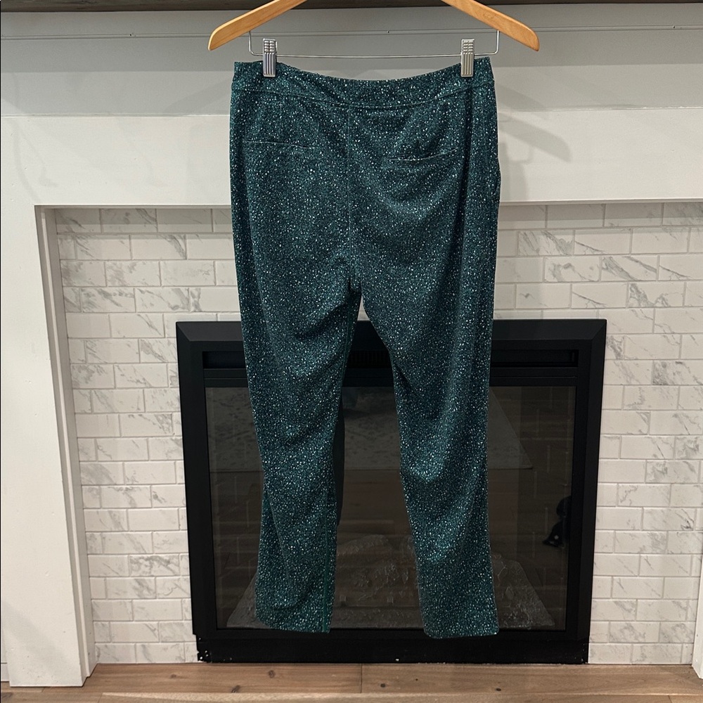Lululemon Athletica Green speckled Patterned jet crop slim Pants - Picture 5 of 6
